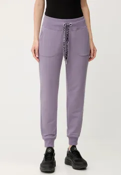 Dkny pantaloni de trening culoarea bej, uni, DP5P3496 imagine