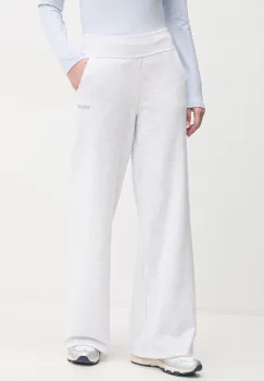 Dkny pantaloni de trening culoarea gri, neted, DP5P3546 imagine