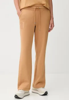 Dkny pantaloni de trening culoarea maro, uni, DP5P3758 imagine