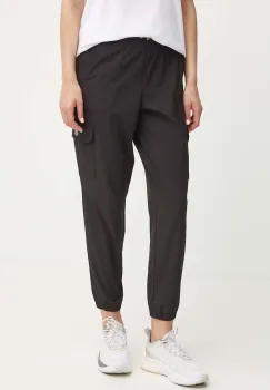 Dkny pantaloni de trening culoarea negru, neted, DP4P3469 imagine