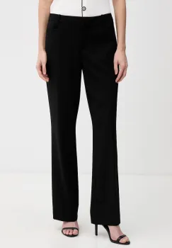 DKNY pantaloni straight pentru femei imagine