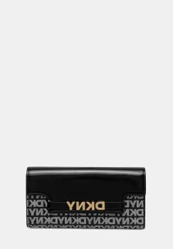 Dkny portofel culoarea negru, R52Q5M29 imagine
