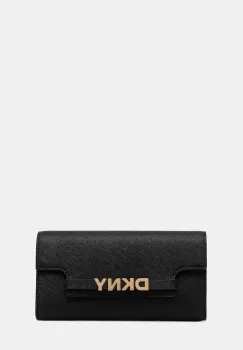 Dkny portofel culoarea negru, R52QKM29 imagine