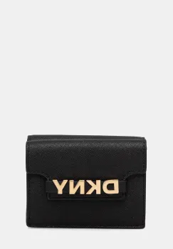Dkny portofel culoarea negru, R52VKM24 imagine