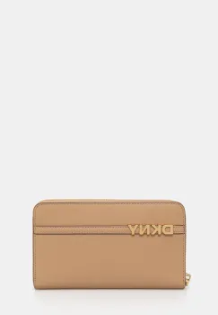 Dkny portofel de piele culoarea verde, R521KM28 imagine