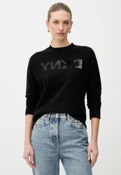 Dkny pulover culoarea bej, light, DJ4R0407 imagine