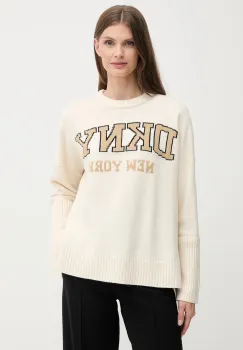 Dkny pulover culoarea gri, light, DJ4R0362 imagine