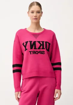 Dkny pulover culoarea roz, DP5R0749 imagine