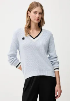 Dkny pulover de bumbac calduros, DJ5R0730 imagine