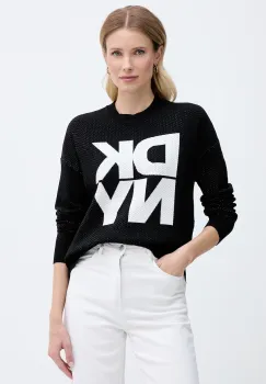DKNY pulover de dama cu vascoza imagine