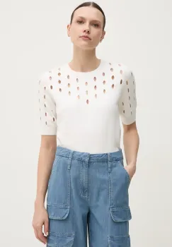 Dkny pulover femei, culoarea bej, light, P4ASAN18 imagine