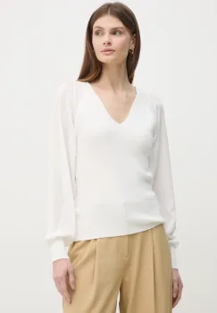 Dkny pulover femei, culoarea bej, light, P4KSBT85 imagine