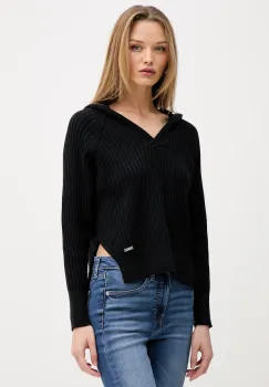 DKNY pulover pentru femei din bumbac imagine