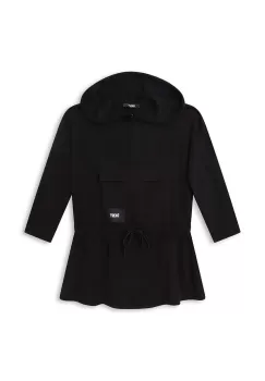 Dkny rochie fete culoarea negru, mini, evazati imagine