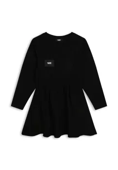 Dkny rochie fete culoarea negru, mini, evazati imagine