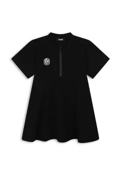 Dkny rochie fete culoarea negru, mini, evazati, D60252 imagine