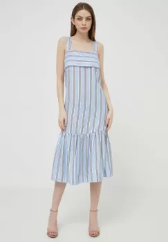 Dkny rochie midi, evazati imagine