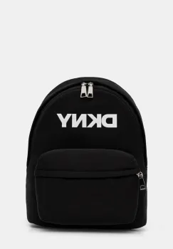 Dkny rucsac femei, culoarea negru, mic, uni, R51KDJ12 imagine