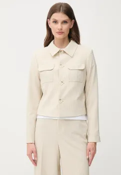 Dkny sacou culoarea bej, un singur rand de nasturi, UD5JS035 imagine