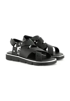 Dkny sandale copii culoarea negru, D62090 imagine