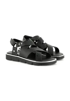 Dkny sandale copii culoarea negru, D62090 imagine