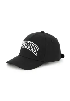 Dkny sapca din bumbac pentru copii culoarea negru, cu imprimeu, D62100 imagine