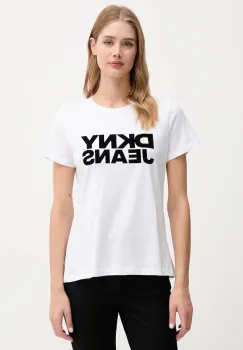 Dkny tricou culoarea alb, DJ4T1265 imagine
