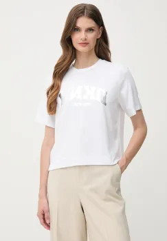 Dkny tricou culoarea alb, P52HAXTG imagine