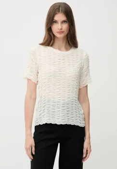 Dkny tricou culoarea bej, P52SAW83 imagine