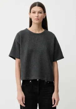 Dkny tricou culoarea gri, DJ6T1671 imagine