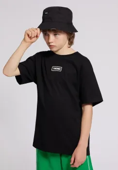 Dkny tricou de bumbac pentru copii culoarea negru, cu imprimeu, D62300 imagine