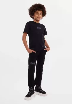 Dkny tricou de bumbac pentru copii culoarea negru, cu imprimeu imagine