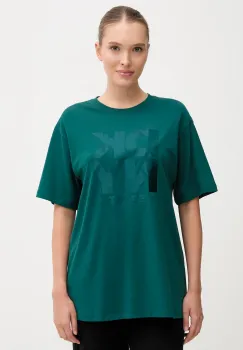 Dkny tricou din bumbac culoarea verde, DP5T1470 imagine
