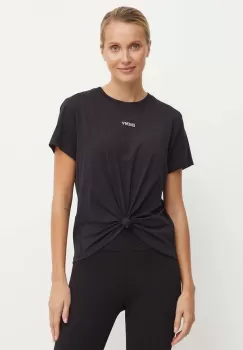 Dkny tricou din bumbac femei, culoarea negru, DP4T9994 imagine