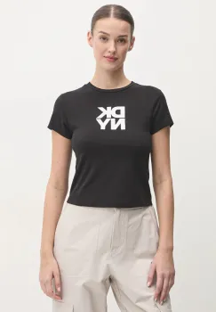 Dkny tricou femei, culoarea negru, DP5T1112 imagine