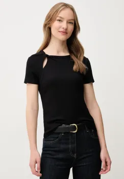 Dkny tricou femei, culoarea negru, P51H8APJ imagine