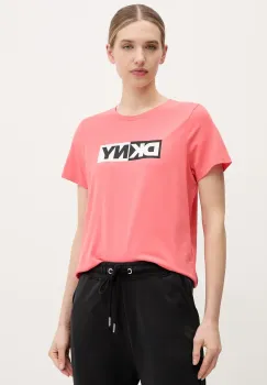 Dkny tricou femei, culoarea portocaliu, DP5T5894 imagine