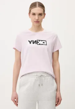 Dkny tricou femei, culoarea roz, DP5T5894 imagine