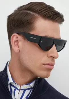 Dolce & Gabbana ochelari de soare barbati, culoarea negru imagine