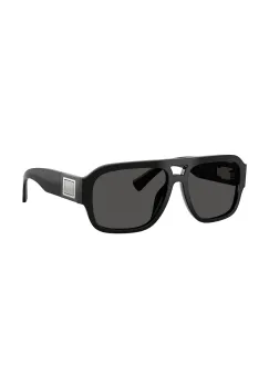 Dolce & Gabbana ochelari de soare culoarea negru, 0DG4506 imagine