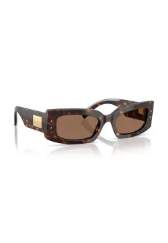 Dolce & Gabbana ochelari de soare femei, culoarea maro, 0DG4479 imagine