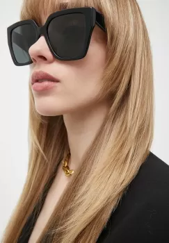 Dolce & Gabbana ochelari de soare femei, culoarea negru, 0DG4438 imagine