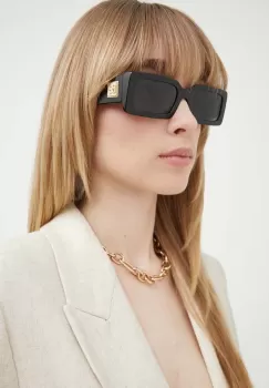 Dolce & Gabbana ochelari de soare femei, culoarea negru imagine
