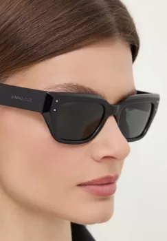 Dolce & Gabbana ochelari de soare femei, culoarea negru imagine