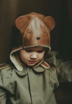 Donsje caciula copii Kapi Classic Hat Bear culoarea maro, 6020001 imagine