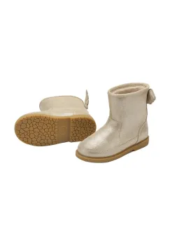 Donsje cizme de iarna pentru copii din piele intoarsa Angela Boots Wings culoarea maro, 2022200 imagine