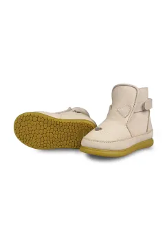 Donsje cizme de iarna pentru copii din piele intoarsa Dubu Classic Shoes Bunny culoarea bej, 1500402 imagine