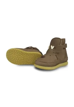 Donsje cizme de iarna pentru copii din piele intoarsa Dubu Special Shoes Stag culoarea maro, 1500602 imagine