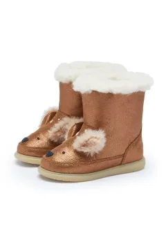 Donsje cizme de zapada pentru copii din piele Meloniek Boots Deer imagine