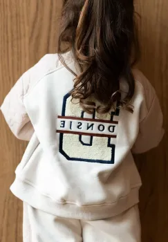 Donsje geaca bomber pentru copii, cu bumbac imagine
